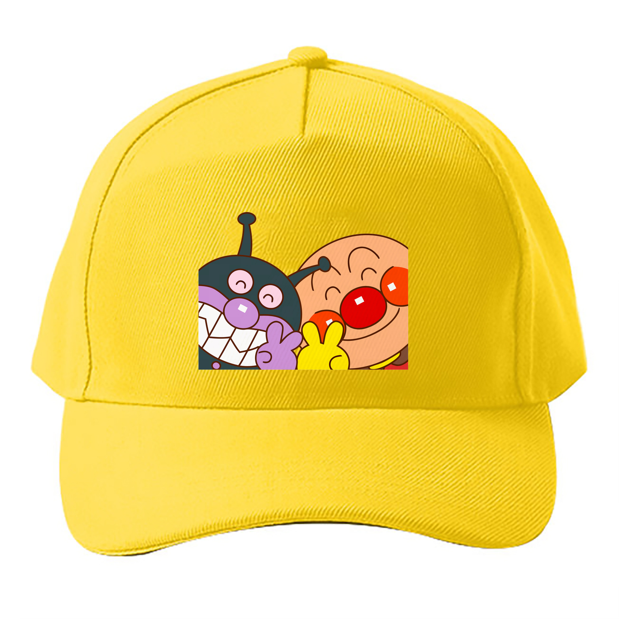 （画像用） アンパンマン Anpanman ベースボールキャップ 綿100％ 男女兼用 帽子 スポーツ
